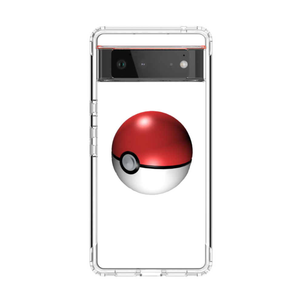 ポケモン シリーズ ザ モンスターボール Google Pixel 6 クリアケース プリケース