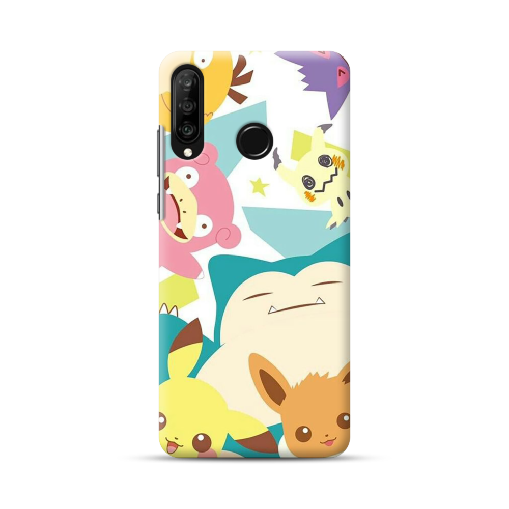 I love ポケモン Huawei P30 Lite ハードケース