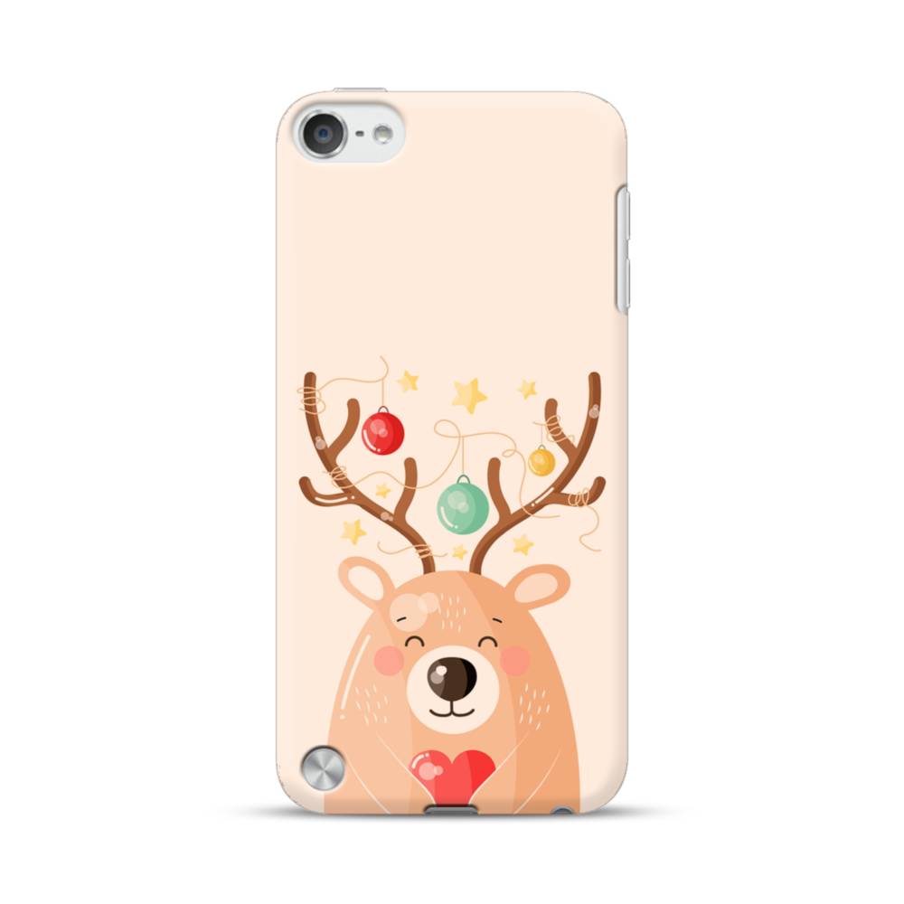 クリスマス かわいいトナカイさん Ipod Touch 5 ハードケース プリケース