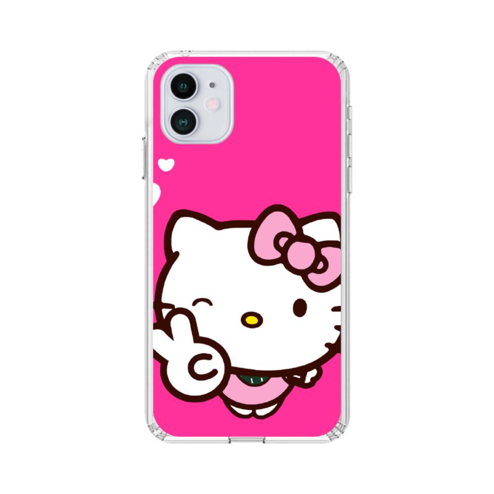 永遠に可愛い キティちゃん Iphone 12 Mini クリアケース プリケース