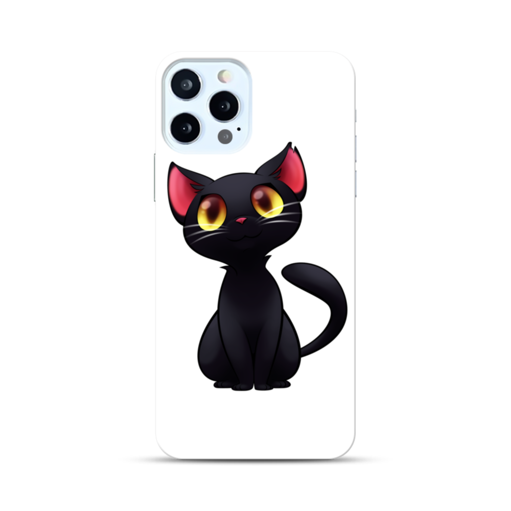ハニー ペア 可愛い黒猫ちゃん 彼バジョン Iphone 12 Pro ハードケース プリケース