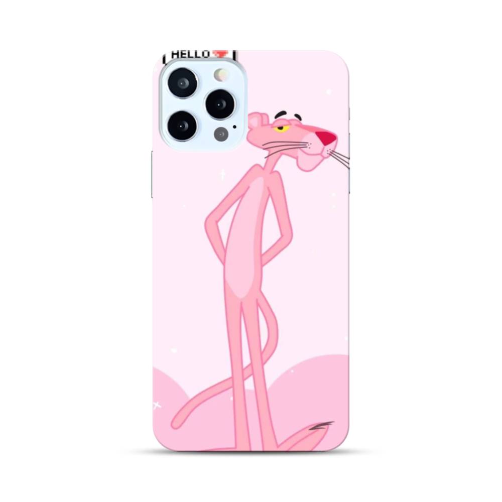 Hello The Pink Panther ハロー ピンク パンサー かわいい ピンク Iphone 12 Pro Max ハードケース プリ ケース