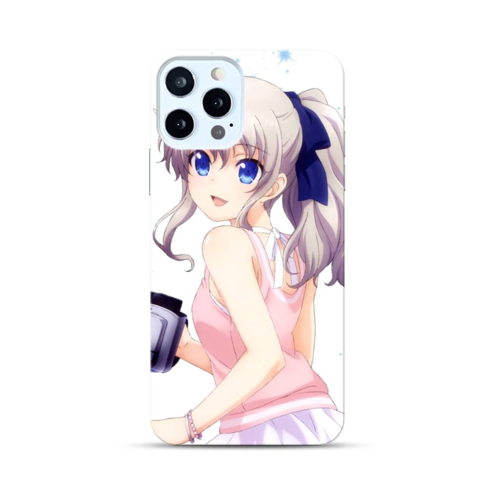 アニメ風 可愛い女の子 こっち見て Iphone 12 Pro Max ハードケース プリケース
