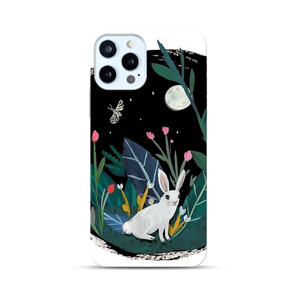 月 ウサギ Iphone 12 Pro Max ハードケース プリケース