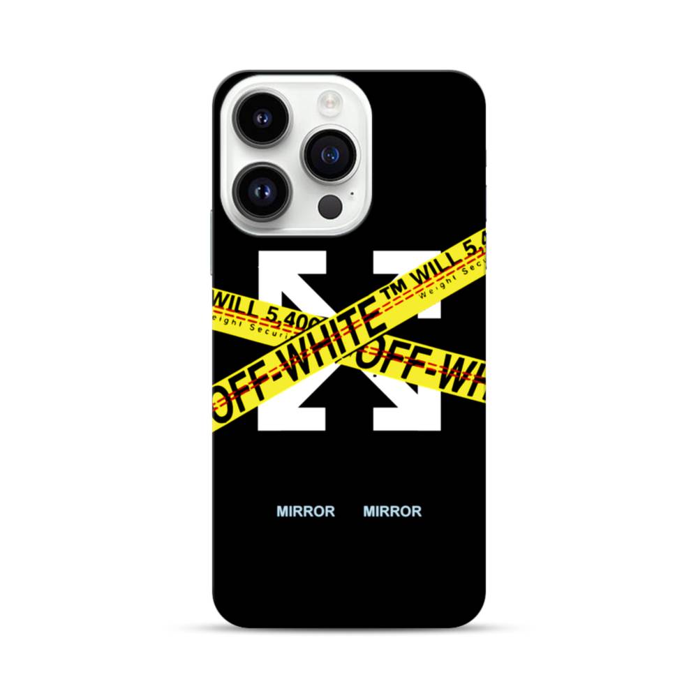 Off White オフホワイト ロゴ iPhone 14 Pro ハードケース | プリケース
