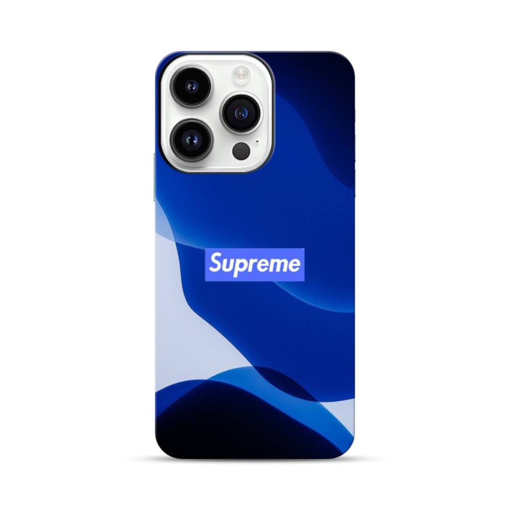 ブルー・シュプリーム iPhone 14 Pro タフケース | プリケース