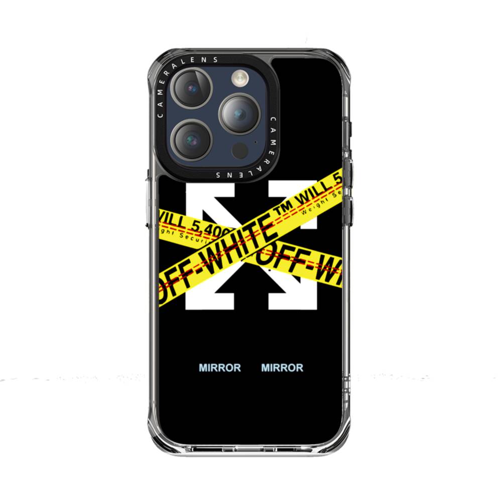 Off White オフホワイト ロゴ iPhone 15 Pro クリアケース | プリケース