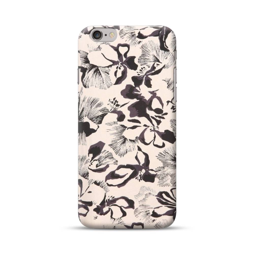 デコケース iPhone6 6s 花柄 - スマホアクセサリー