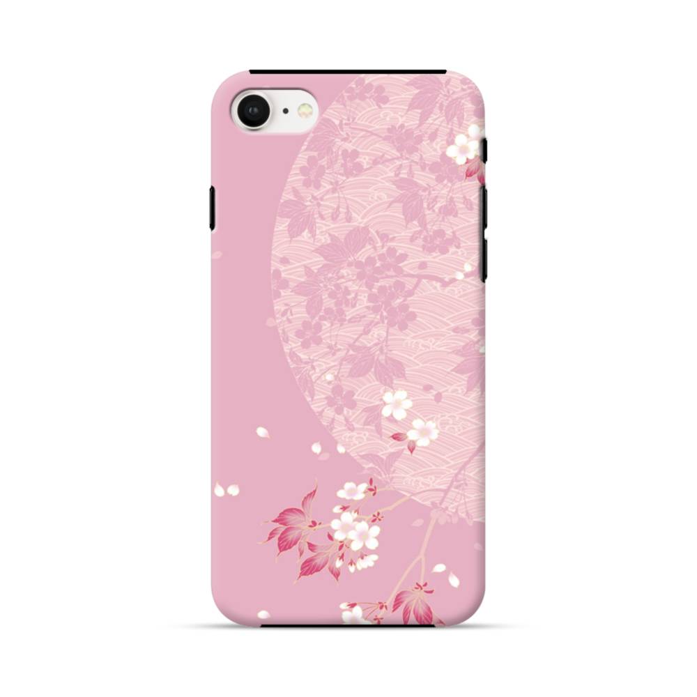 可憐な和柄 桜 Iphone Se タフケース プリケース