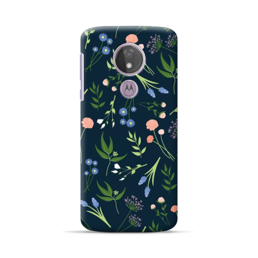 春の野花 Moto G7 Power ハードケース プリケース